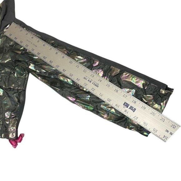 NIKE SPORTSWEAR GIRLS' S HIP PACK-IT PACKABLE JACKET Leopard Animal Print Logo - Picture 10 of 10